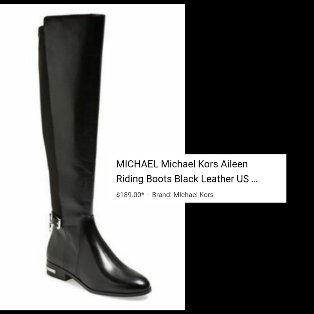 New Michael Kors Aileen Riding Boots!🏇 - Picture 2 of 6